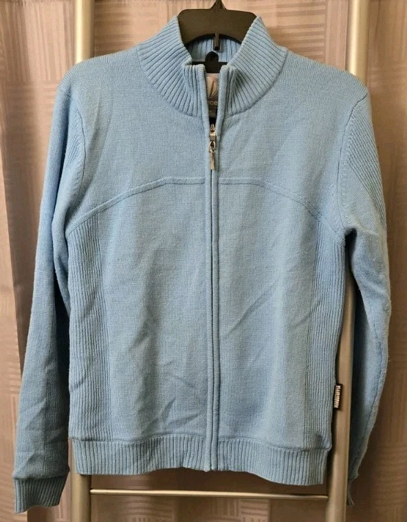 Suéter Sunice Windstopper Bebé Azul Lana Cremallera Completa con Forro de Poliéster Para Hombre Mediano Foto 2 de 4