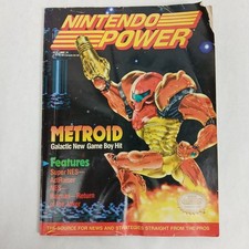 Nintendo Power Volume 31 Metroid w/ TMNT Poster + Inserts