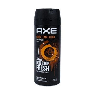 3x AXE Spray Dark Temptation Chocolate Deodorant New Lot 150ml Sealed