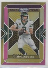 2024 Certified Gold Team Pink Mirror 194/199 Aaron Rodgers #GT-ARS 1dm4