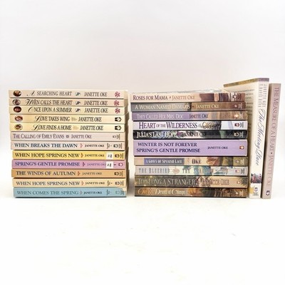 Janette Oke Mixed 24 Book Lot - Please Read Description