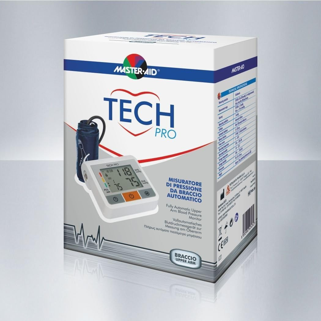 Sfigmomanometro Master-Aid Tech Pro - 500g - Precisione Clinica MWD - 4