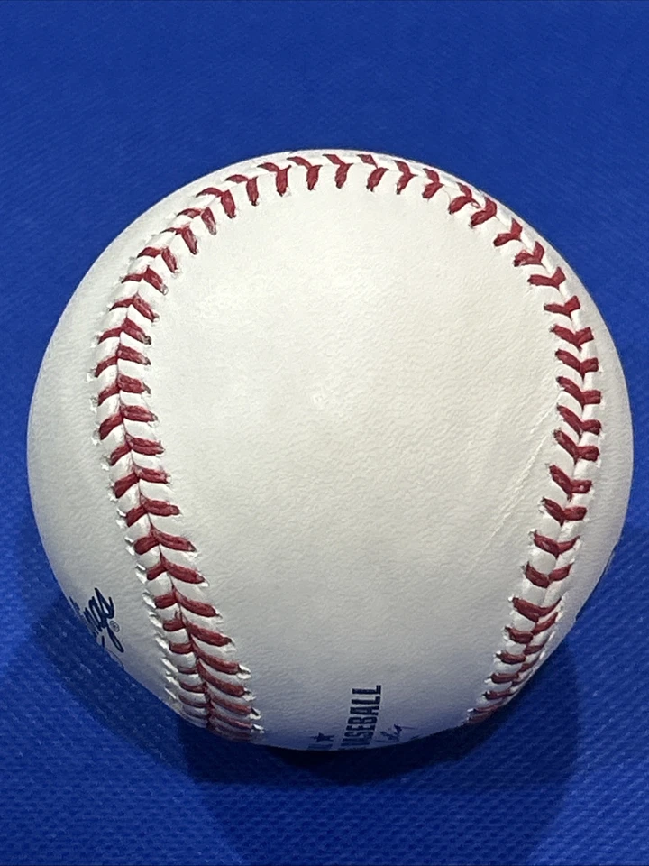 Balón de béisbol firmado por Jake Marisnick autógrafo oficial Rawlings automático romlb Foto 4 de 4