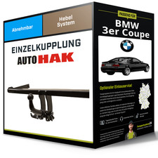 Abnehmbare Anhängerkupplung für BMW 3er Coupe 05.1999-05.2006 Typ E46 Auto Hak