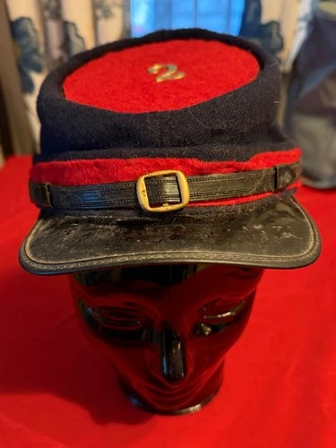 vintage CIVIL WAR soldiers hat reproduction? FREE SHIPPING estate sale find