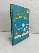 And To Think That I Saw It On Mulberry Street Dr. Seuss First Book Club Edition