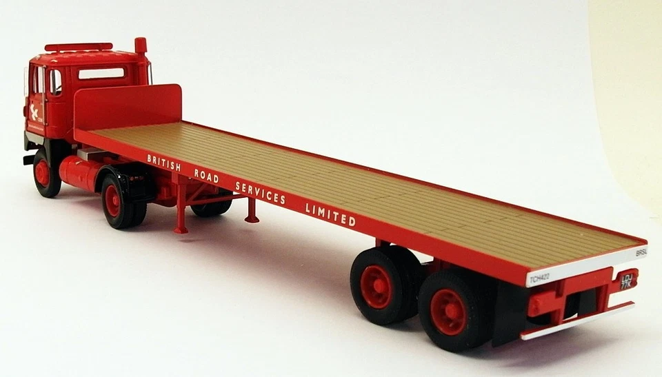 Corgi 1/50 Scale CC12608 - Scammell Crusader Flatbed Trailer - BRS - Image 2 of 4