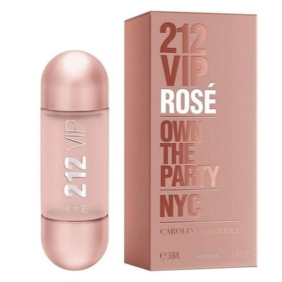 212 Vip Rose Women HairMist Spray 1.0 oz-30 ml New & Sealed.