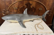 Great White Shark 22” Jaws Rubber Figure  Great For Decor, Collection Or Party