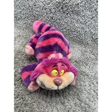 Disneyland Plush Stuffed Cheshire Cat Alice In Wonderland Disney World 18 Inch