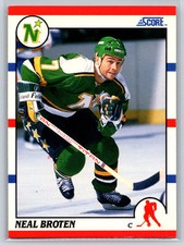 1990-91 Score American #144 Neal Broten