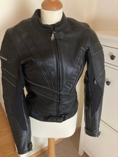 Hochwertige Lederjacke Motorrad/Roller Vanucci TFL Damen, Größe 34-36