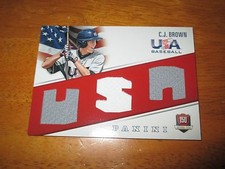 2015 Panini USA Baseball Box Set GAME USED Triple Jersey Pick Your Player #/99