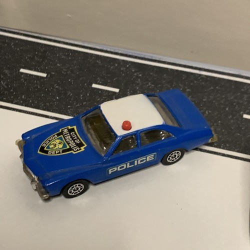 Corgi Juniors #17 Superman City of Metropolis Police Car Buick Regal Blue - NRMT - Picture 20 of 21