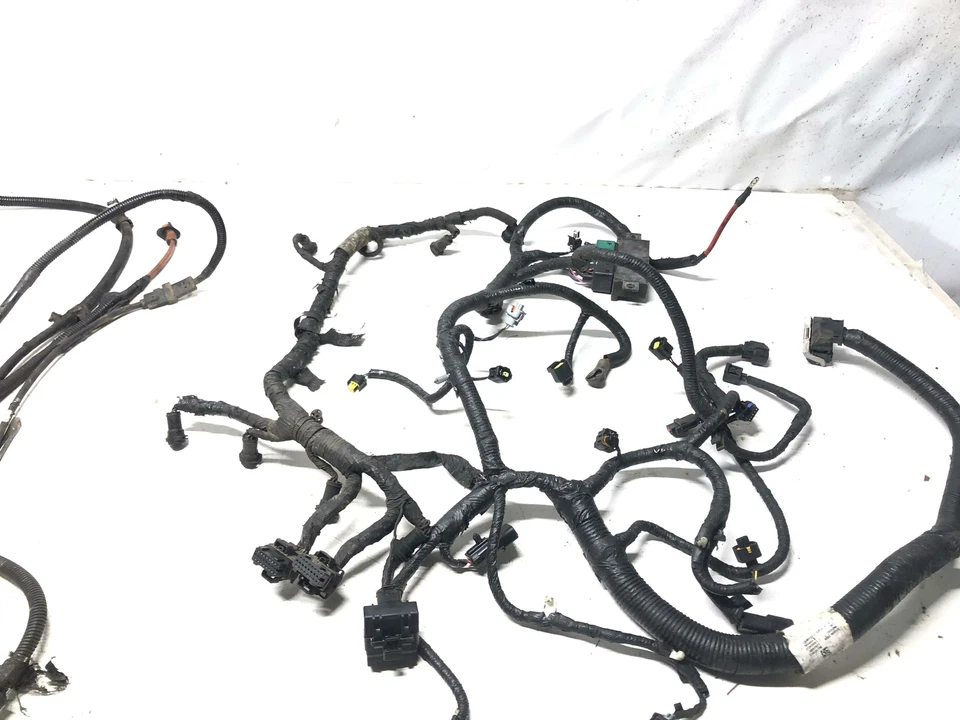 2004 2005 Ford F350 6.0 Full Engine Harness Plug Heater Injector Starter Harness - Image 2 of 4