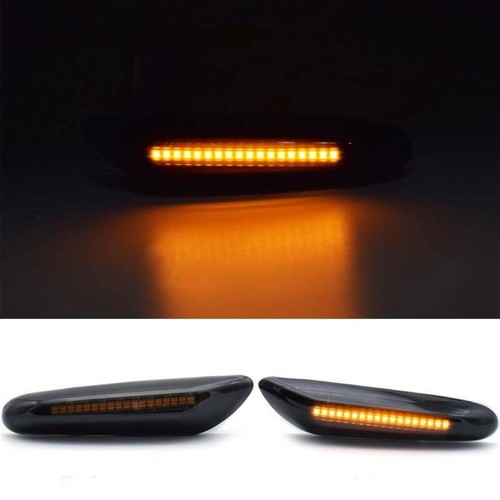 2X Dynamic LED Side Indicator Signal Marker Lights BMW E90 E91 E92 E60 E82 E46 - Picture 9 of 13