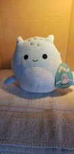 Squishmallows 8 inch Lune the Loch Ness Monster w/Corduroy Belly