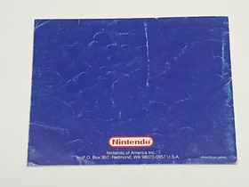 Super Spike V 'Ball Authentic Original NES Nintendo Manual Only *wear/creases