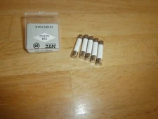 5/PKG NTE 15AMP 250V FAST ACTING CERAMIC BODY FUSE 74-6FC15A-C(=ABC-15),1/4X1.25