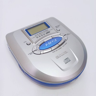 aiwa Compact Disc Player XP-MP3 Portable CD Tested Working With 