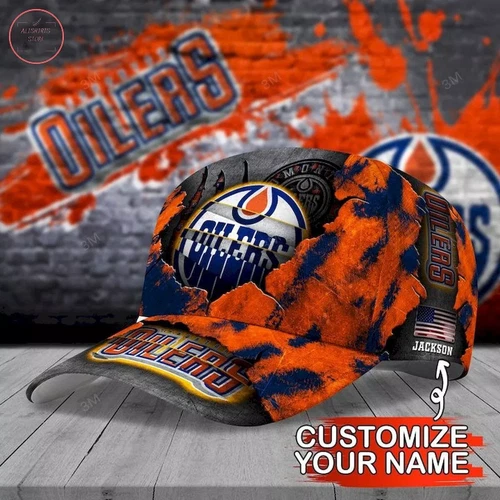 Edmonton Hockey Team Oilers Hat Cap