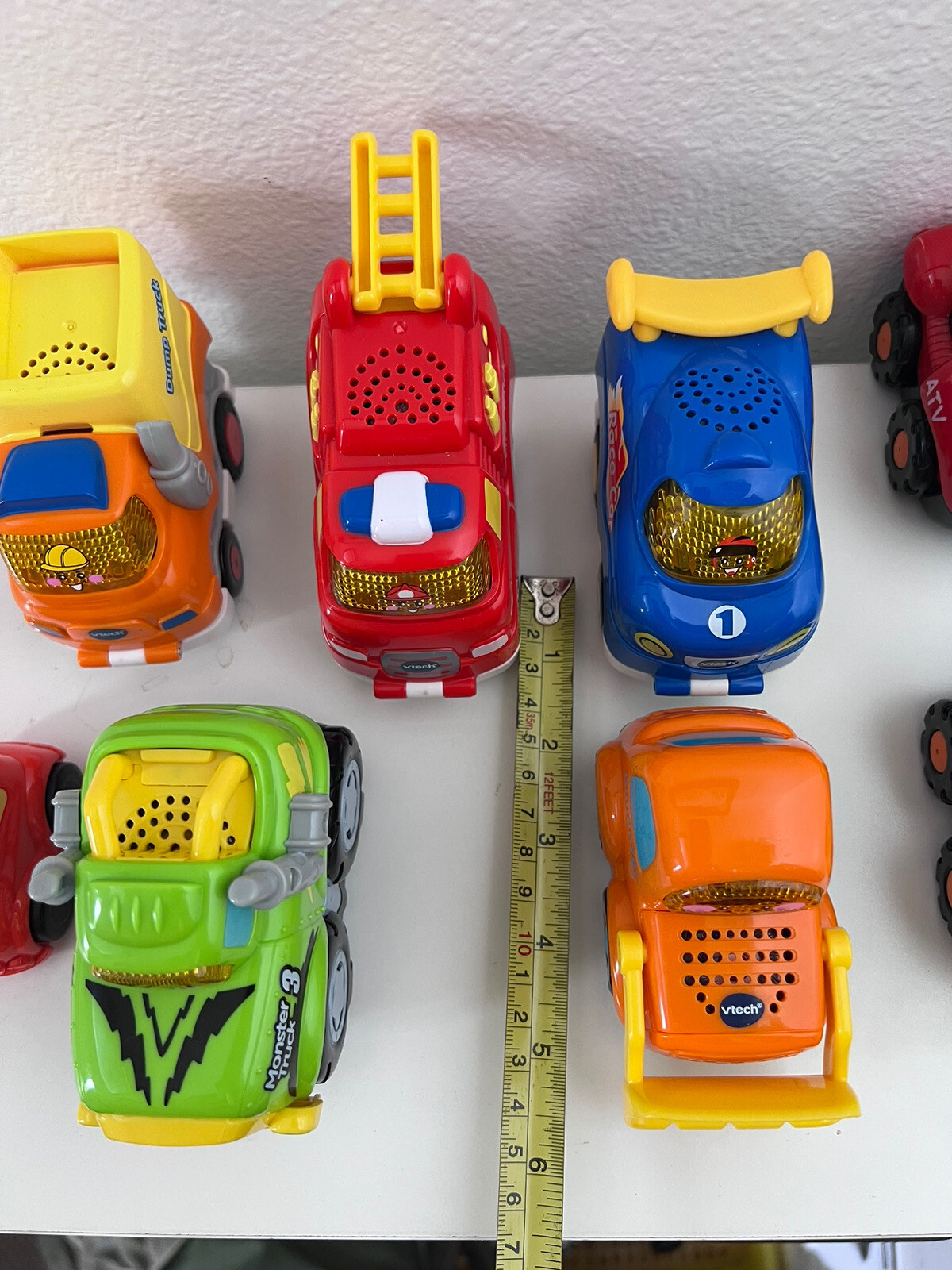 Lot of 15 VTECH Go Go Smart Wheels Vehicles Cars Trucks Lights & Sounds Tested