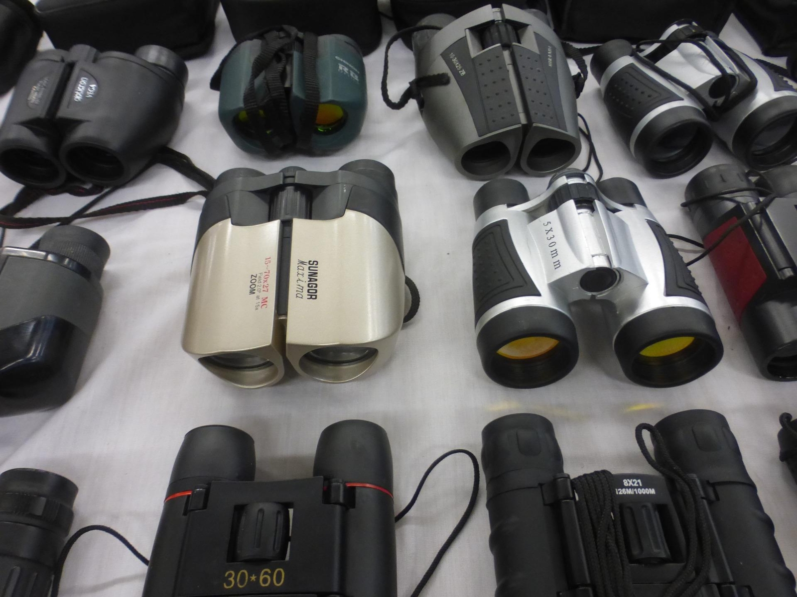 Compact Binoculars Monocular Job lot x18 inc Chinon Miranda for Parts