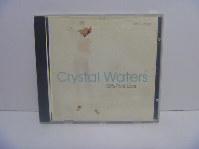 Crystal Waters 100% Pure Love CD Maxi Single