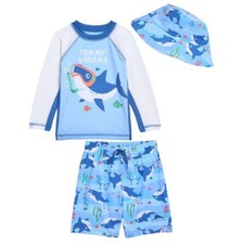 Tommy Bahama Boys 3pc Swim Set Shark