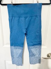 Lululemon Seamlessly Street Crop Leggings Athletic Blue Ombre 2 / 4