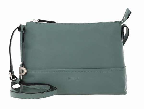 Picard Legere Eco Crossbody Bag UmhäNgetasche Tasche Palm Leaf GrüN Neu-image
