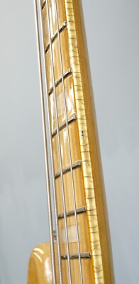 Greco JB600 1978 Electric Bass Guitar - Natural w/ Case - Made In