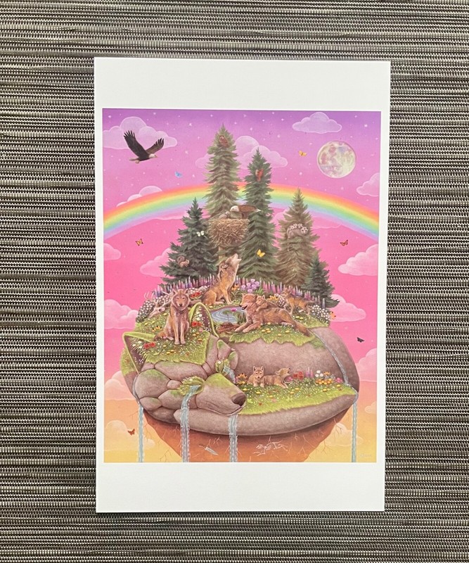 Andrea Guzzetta "After Glow " Art Show Flyer New Surrealism 2024