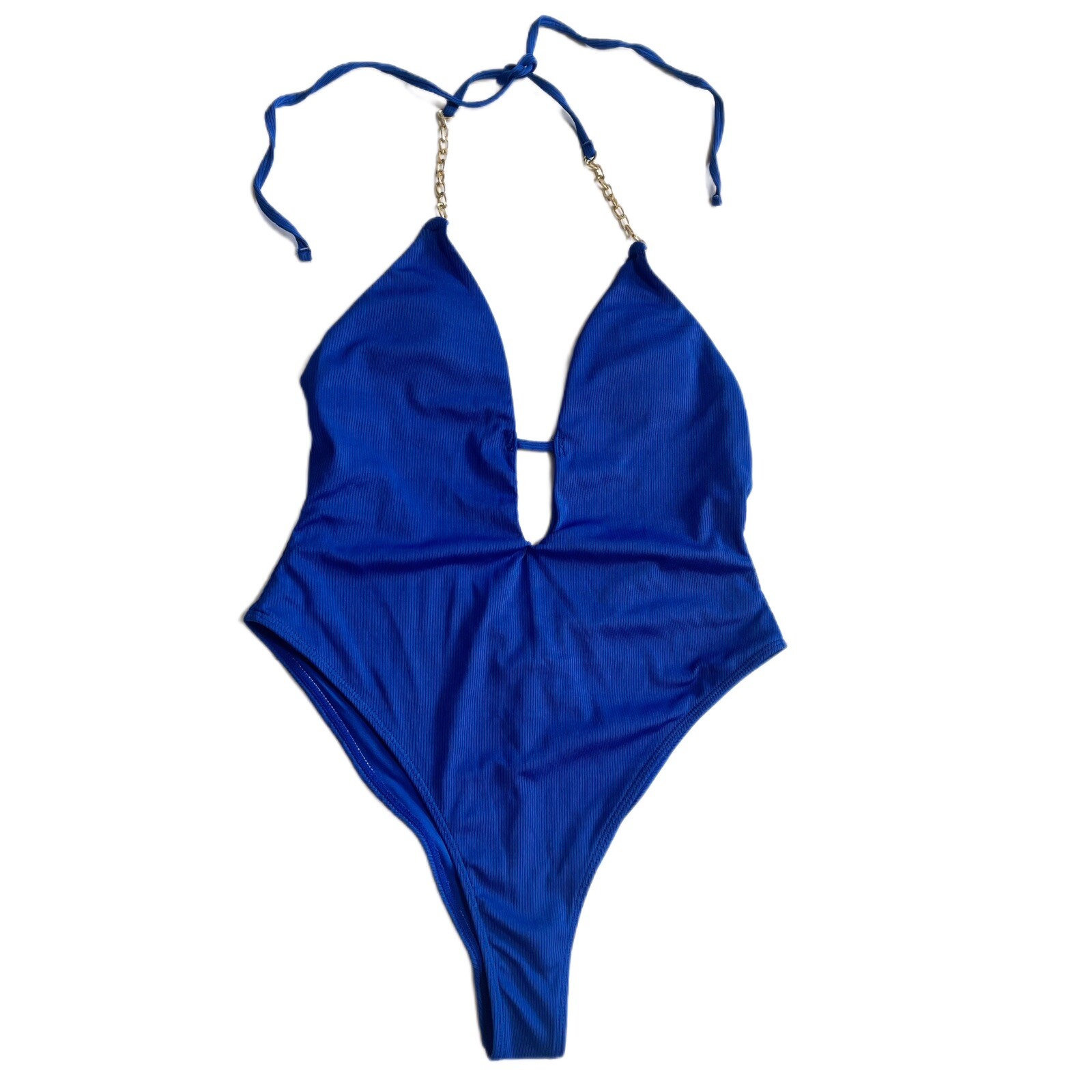 Refuge Womens Swim One Piece Swim Bathing Suit Size L… Gem