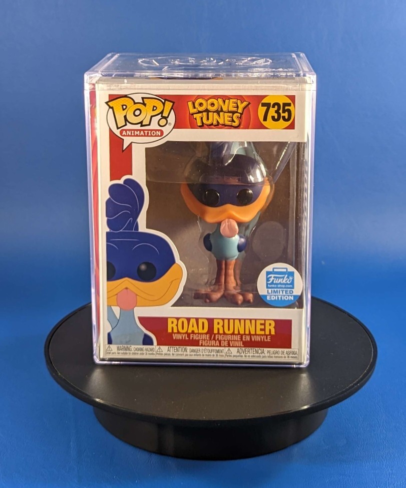 Funko Pop Road Runner Looney Tunes #735 Funko Shop Exclusivo Con Protector Rígido