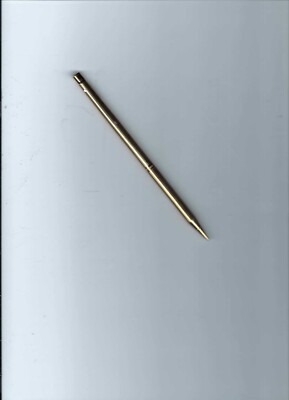 Vintage Sheaffer White Dot Lined Gold Electroplated 6'' Desk Pencil-New Old Stock