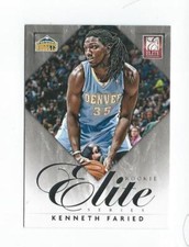 2012-13 Elite Rookie Elite Series #4 Kenneth Faried Nuggets