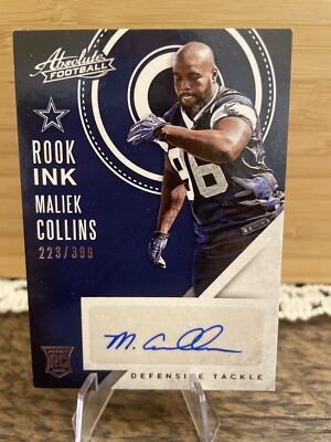 K110,820 - 2016 Absolute Rook Ink Silver #37 Maliek Collins Auto #/399    
