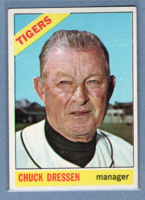 1966 Topps #187 Chuck Dressen (a) G-VG GO470 | eBay