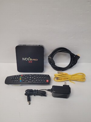 (N67777-2) MXQ Pro Android 9 4K TV Box