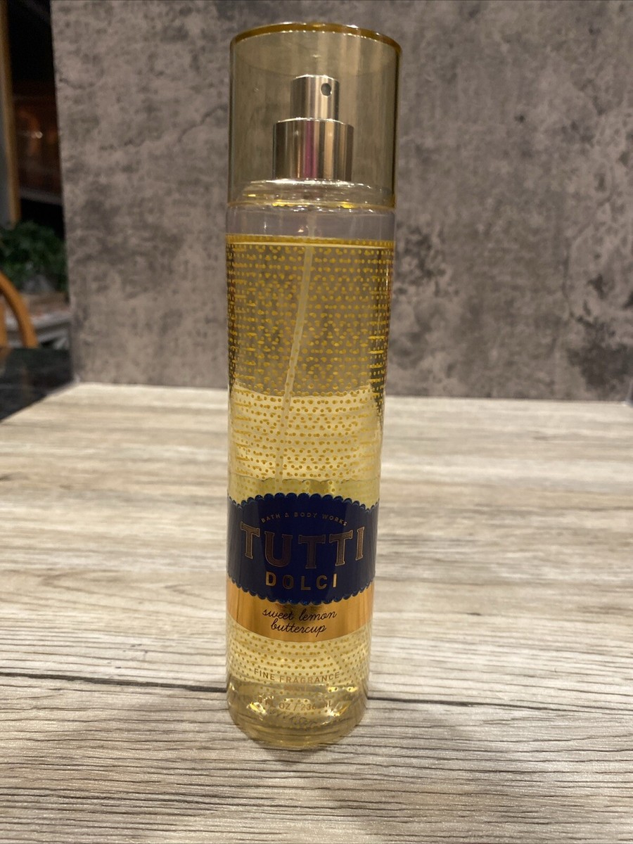 Bath and body Works Tutti Dolci sweet lemon buttercup find