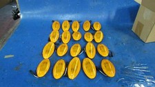 5 Oval Amber Led Marker Lights 20 Stop Tail Turn Truck Trailer 20 Pcs 5 Oval Amber Led Marker Lights 20 Stop Tail Turn Truck Trailer 20 Pcs