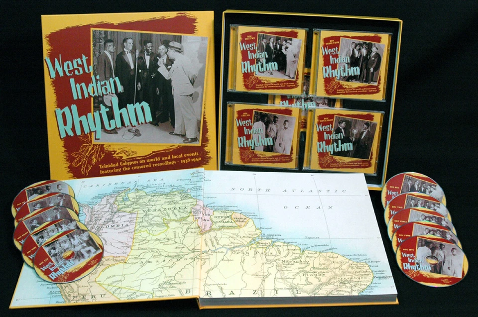 Various - History - West Indian Rhythm - Calypso 1938-1940 (10-CD Deluxe Box ...