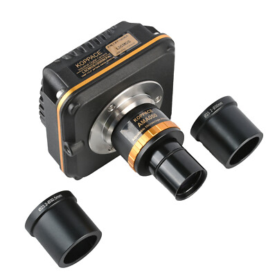 KOPPCE 10MP Microscope Camera USB3.0 Adjustable Focus 0.5X Industrial Camera 