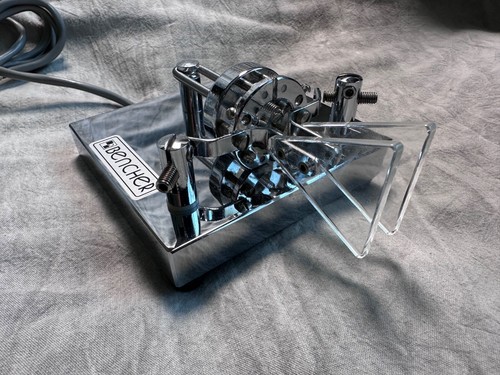 Bencher BY-2 Base Cromata Iambic Paddle Ham Radio Telegrafo Codice Morse Chiave CW - Foto 2 di 14