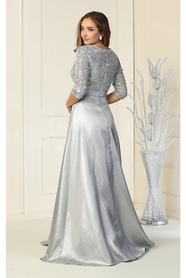 Designer Mother of The Groom Dress, Rosegold