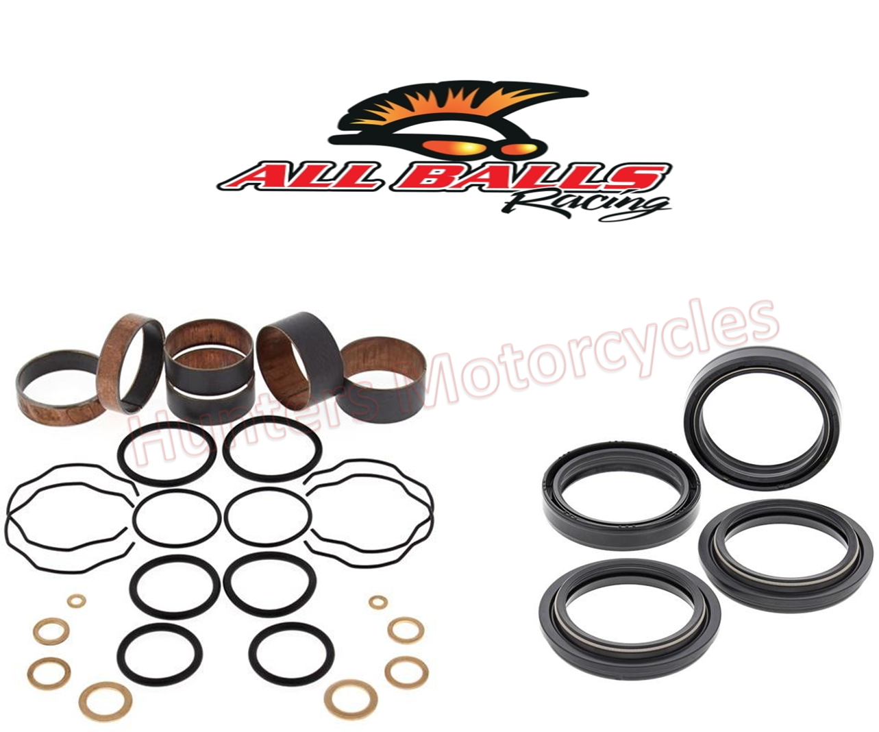 Suzuki GSF600 Bandit (1995 to 1999) Front Fork Seals Dust Seal & Fork