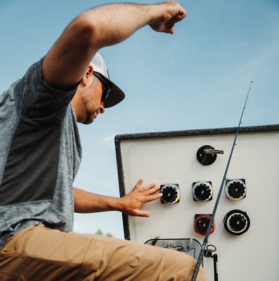 Leader Line Mount / Holder For Fishing - Spool Tender / Tournament Organizer | eBay Leader Line Mount / Holder For Fishing - Spool Tender / Tournament Organizer | eBay
