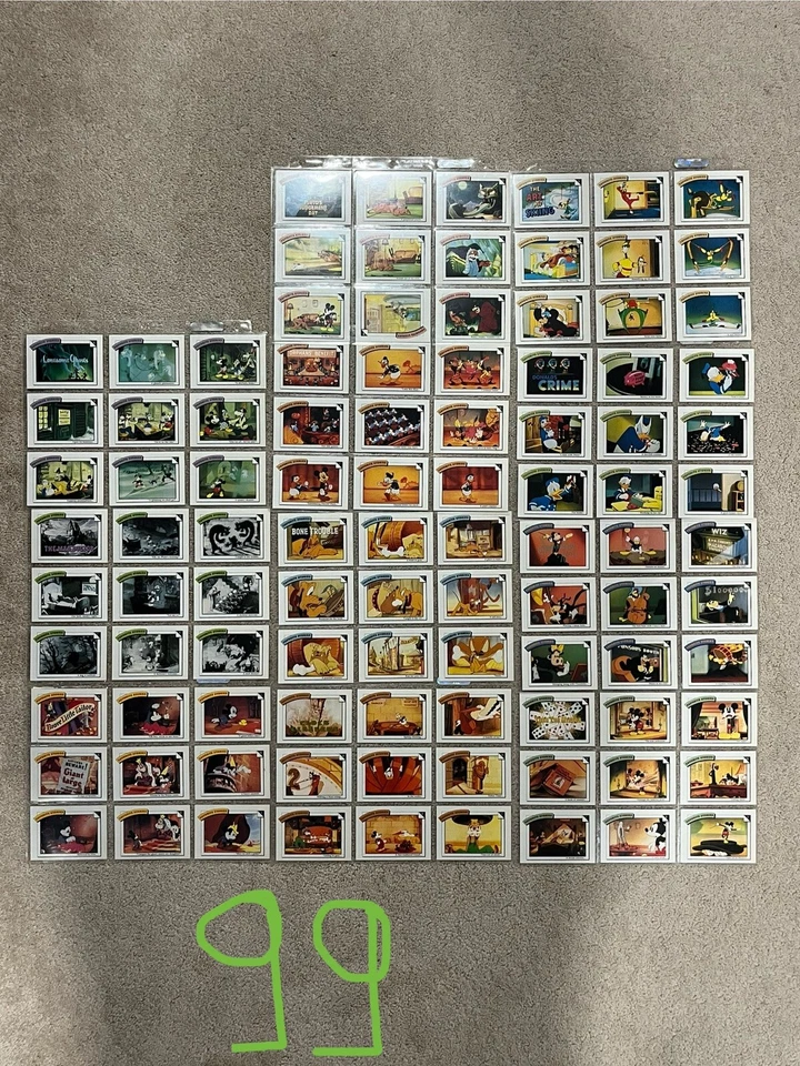 Tarjetas de juego/comercio de Mickey and Friends de The Walt Disney por Impel 99 cartas como nuevas Foto 2 de 4