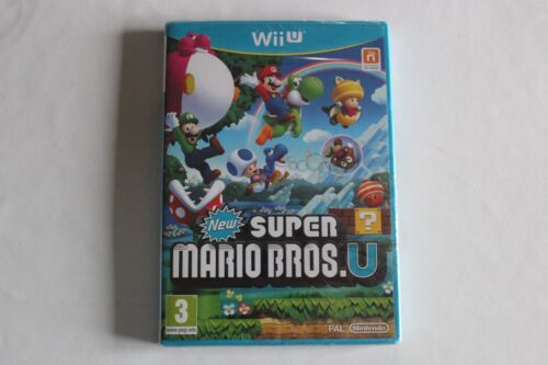 NINTENDO Wii U (PAL FRA) - New Super Mario Bros. U / Neuf sous blister officiel - Photo 1/8